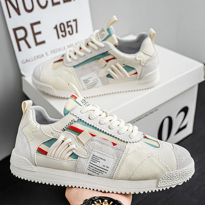 Alonzo Y2K Patchwork Sneakers