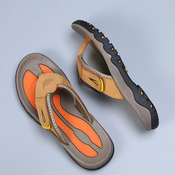 Caspian Trail Leather Sandals