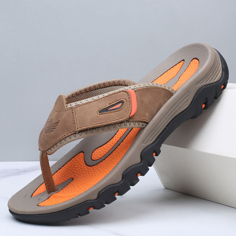 Caspian Trail Leather Sandals