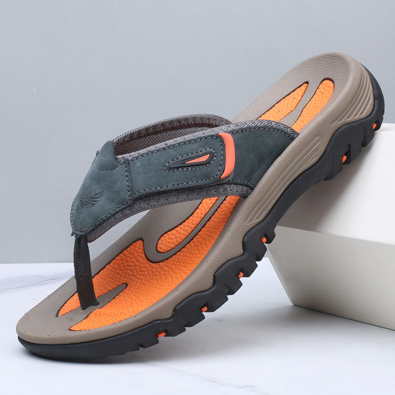 Caspian Trail Leather Sandals