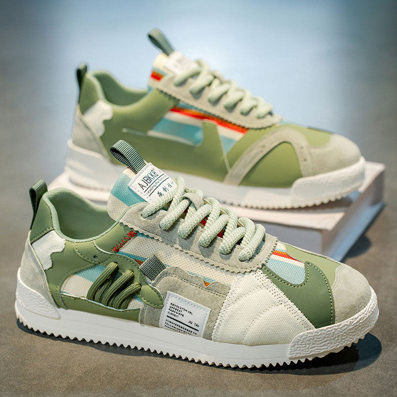 Alonzo Y2K Patchwork Sneakers
